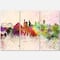 Designart - Memphis Skyline - Cityscape Canvas Artwork Print